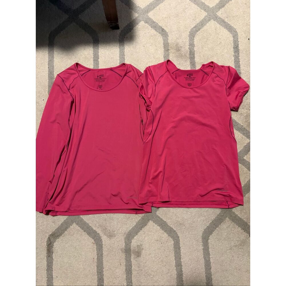 Patagonia bundle: short and long sleeve base layers (Capilene Cool Daily) Small